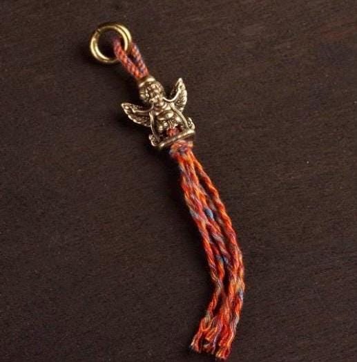 Tibetan Garuda Bead Pendant DIY Buddhist Mala Accessories, Vajra Star Moon Bead Decor